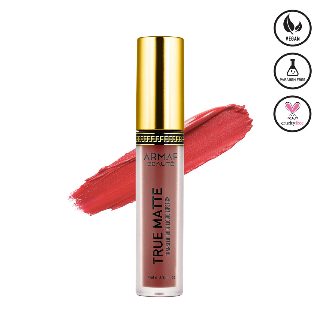 Armaf Beaute True Matte Transferproof Liquid Lipstick 01 Le Femme 4ml